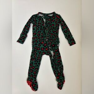 Green and Red Leopard bamboo sleeper